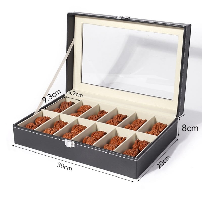 Ékszerdoboz, porálló PU sűrűségű lemez, 1 réteg, asztali tárolás