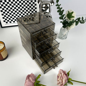 Кутия за бижута, пластмасова, корейски стил, твърда конструкция, персонализация налична