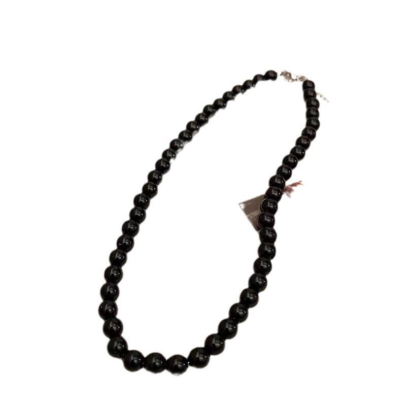 Ogrlica od legure s perlama, geometrijski dizajn, elektroplatirano, duljina 31–40 cm