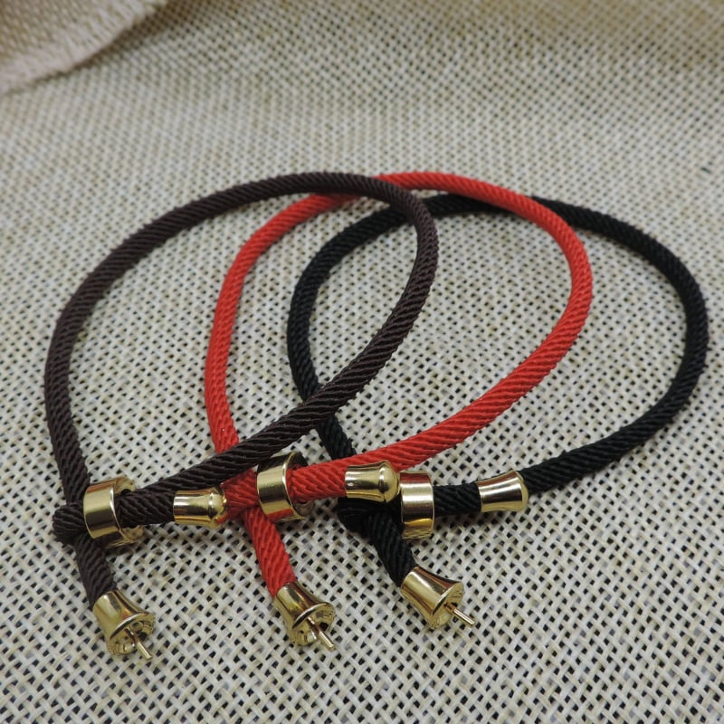 Brățară unisex din cupru, electroplatinată, în formă de U, cu logo imprimat