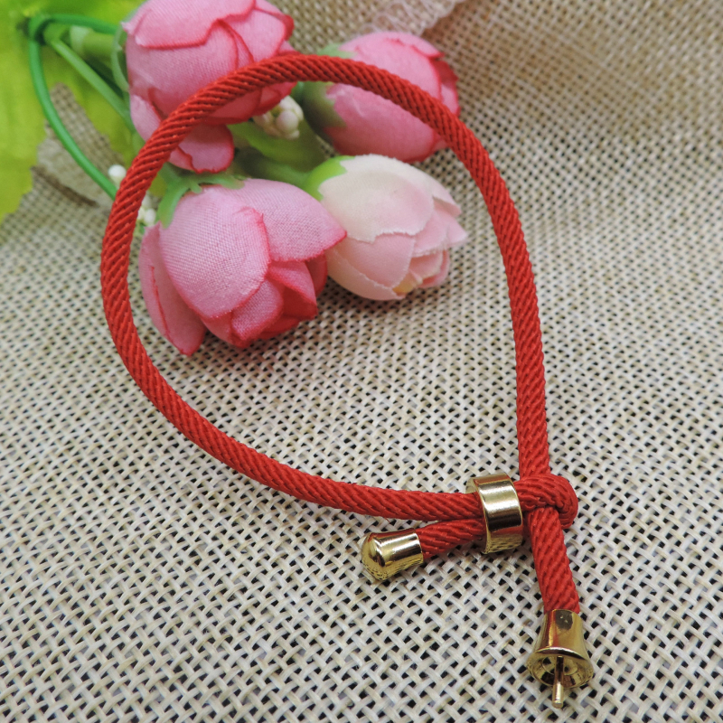 Brățară unisex din cupru, electroplatinată, în formă de U, cu logo imprimat