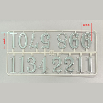 DIY табела за цифри за стенен часовник с арабско позлатяване – лепящ аксесоар, ново (арабско позлатяване, DIY аксесоар, лепящо, ново)