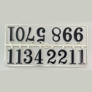 DIY табела за цифри за стенен часовник с арабско позлатяване – лепящ аксесоар, ново (арабско позлатяване, DIY аксесоар, лепящо, ново)