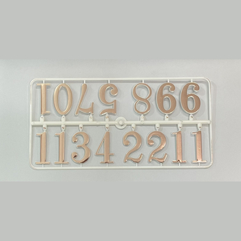 DIY табела за цифри за стенен часовник с арабско позлатяване – лепящ аксесоар, ново (арабско позлатяване, DIY аксесоар, лепящо, ново)