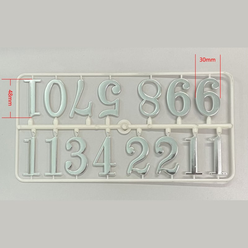 DIY табела за цифри за стенен часовник с арабско позлатяване – лепящ аксесоар, ново (арабско позлатяване, DIY аксесоар, лепящо, ново)