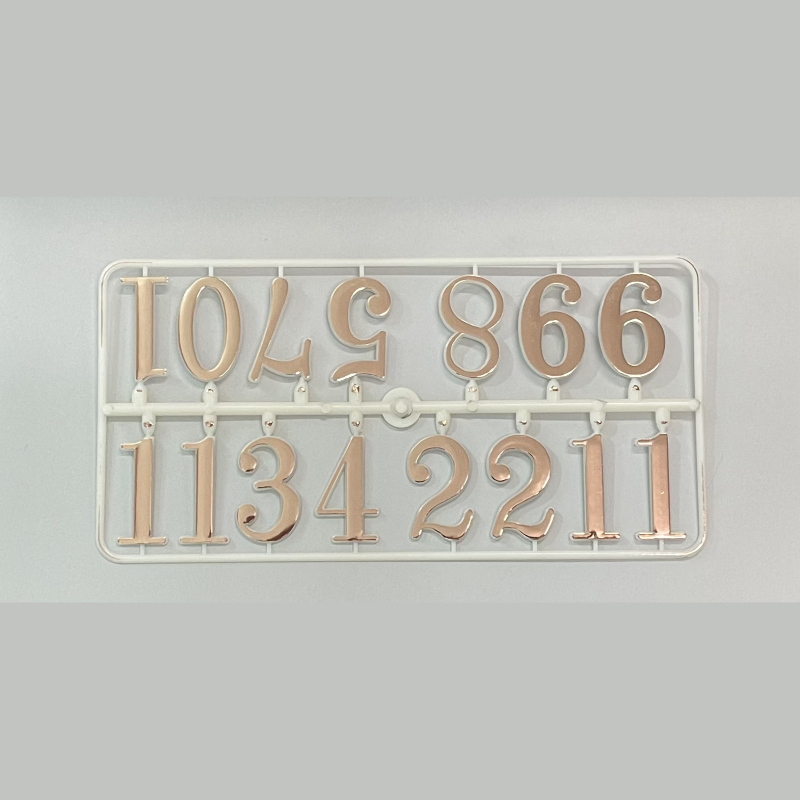 DIY табела за цифри за стенен часовник с арабско позлатяване – лепящ аксесоар, ново (арабско позлатяване, DIY аксесоар, лепящо, ново)