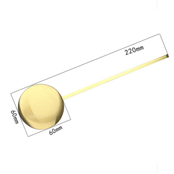 Аксесоар за часовник-пендулум, кварцов механизъм, пластмасов корпус, модерен минималистичен стил (кутия 200 бр.)