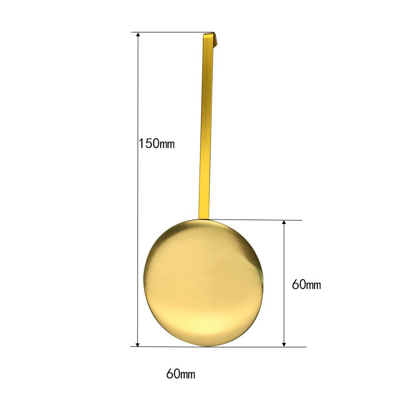 Аксесоар за часовник-пендулум, кварцов механизъм, пластмасов корпус, модерен минималистичен стил (кутия 200 бр.)
