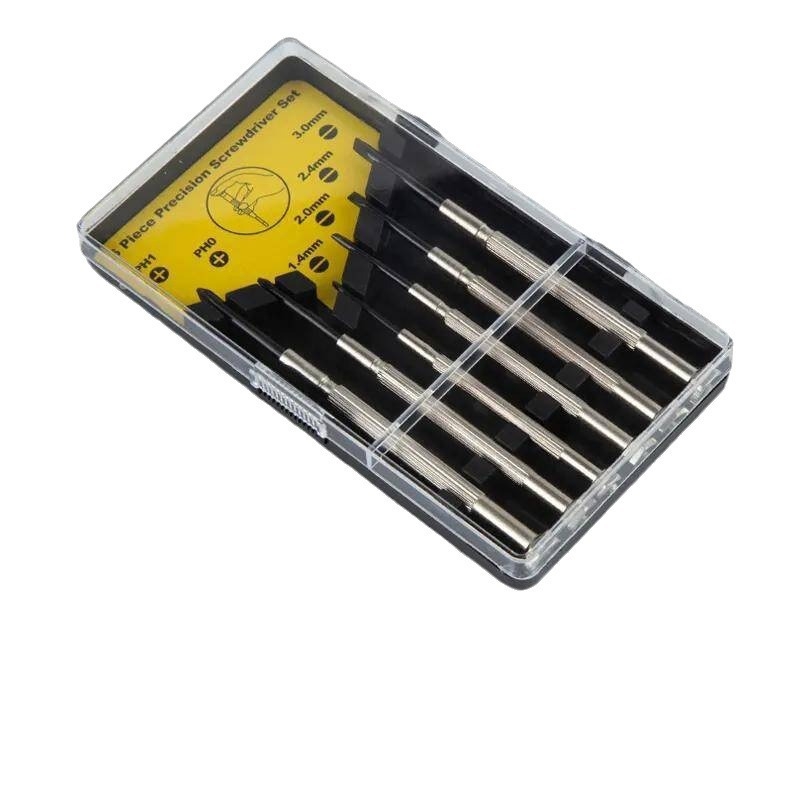 Σετ κατσαβιδιών ρολογιών από χρωμιοβάνιο ατσάλι Cr_V, μαγνητικό, χωρίς μόνωση, βάρος 0.1 kg