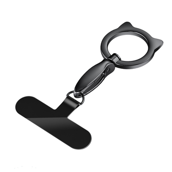 Ланярд за мобилен телефон - YAGEEN, Унисекс, Възможна персонализация, Възможен печат на лого, Метална катарама