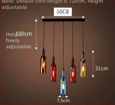 Stikla griestu lustra, LED gaismas avots, E27, 220V, 1 gaismas avots