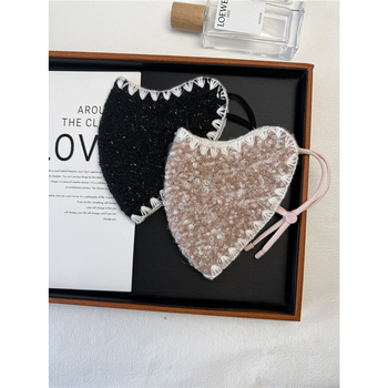 Μάσκα προσώπου για τον χειμώνα, unisex, με στερέωση στο αυτί, πολυεστέρας-βαμβάκι, προστασία από τη σκόνη