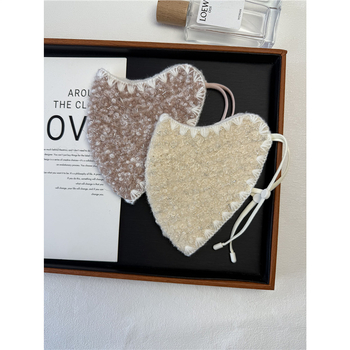 Μάσκα προσώπου για τον χειμώνα, unisex, με στερέωση στο αυτί, πολυεστέρας-βαμβάκι, προστασία από τη σκόνη