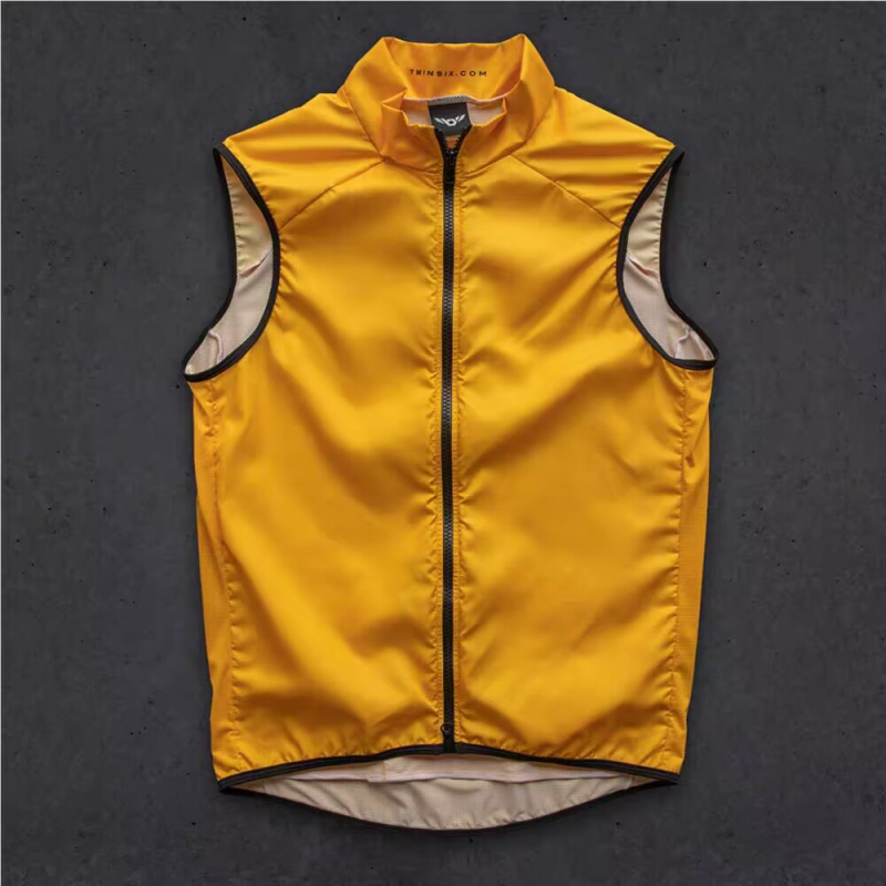 Ciklističko prsluk Unisex – brzo sušeći, otporan na vjetar, poliester, za jesen, za cestovni i planinski bicikl