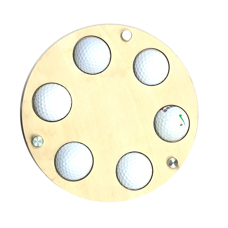 Drveni golf-stalak s šesterokutnim uzorkom saća, borovo drvo, polu ručna i polu mehanička izrada