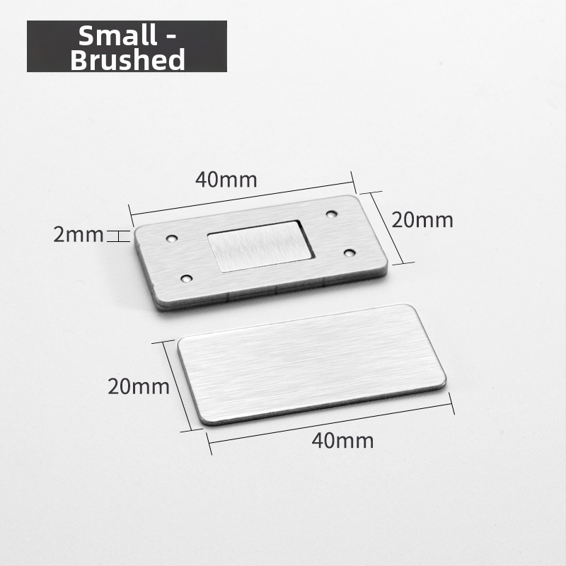Nerūsējošā tērauda skapja durvju magnētisks aizvērējs, Yijia zīmols, model Cabinet door magnetic 01, piemērots skapju durvīm, mūsdienīgs minimālisma stils