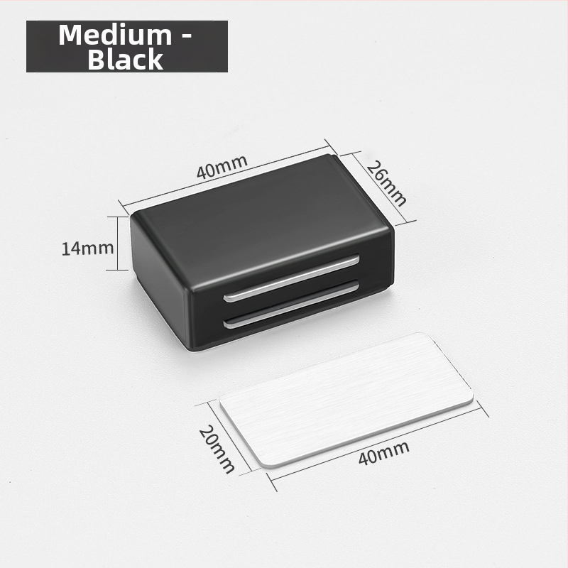 Nerūsējošā tērauda skapja durvju magnētisks aizvērējs, Yijia zīmols, model Cabinet door magnetic 01, piemērots skapju durvīm, mūsdienīgs minimālisma stils
