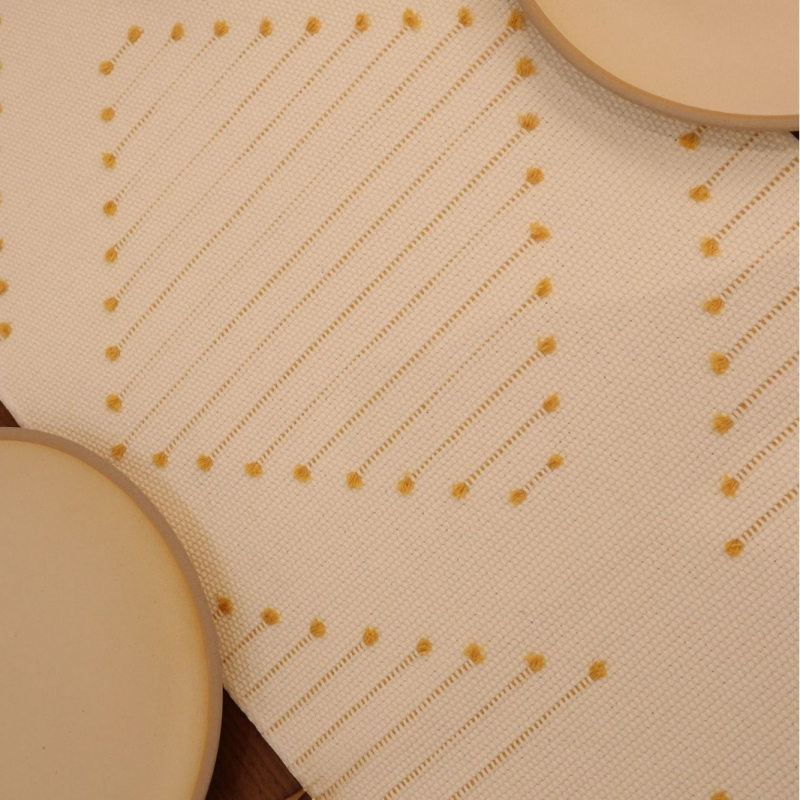 Nordijski stil pokrivač za stol za kavu i TV ormar, jacquard tkanina od pamuka s 35% poliestera