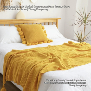 Retro suur pleed voodi servale, Lyocell kiud, taime ja lillede muster, hotellistiil