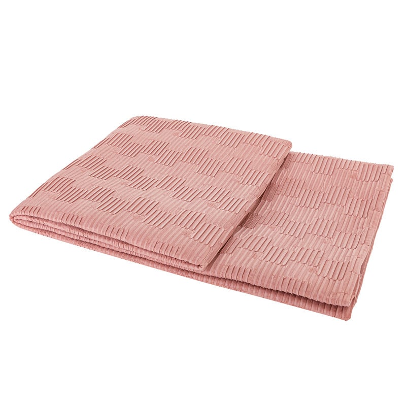 Nordic-stiilis laste magamistoa voodipesukomplekt koos peapadi ja voodiriba runneriga | polüestermaterjal | kohandatav | logotrükk saadaval | ühtlase värvi muster