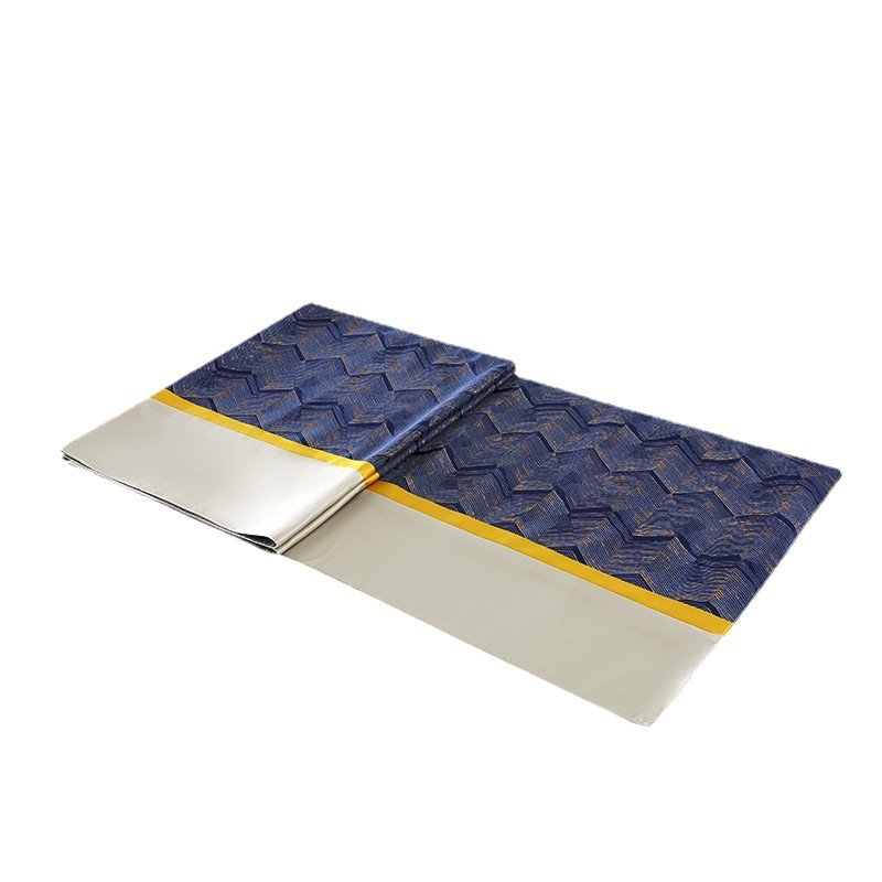 Voodi dekoratiivlint, polüester, triibuline muster, kerge luksus, hotelliklass – Sew Leaf Warbler