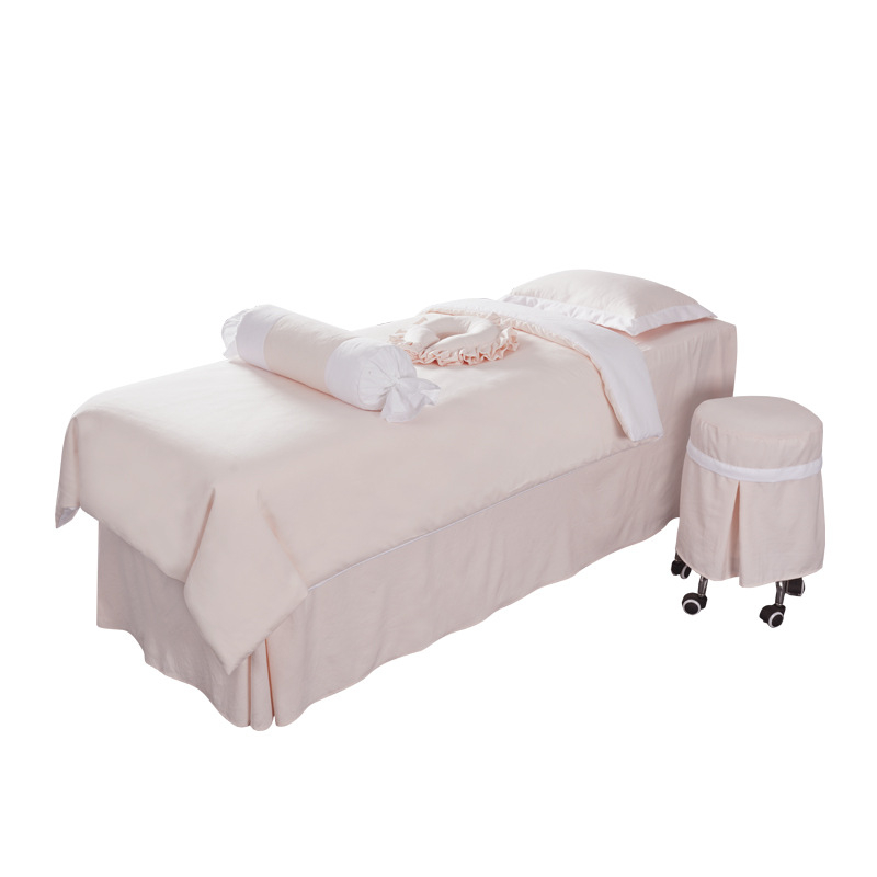 Neljaosaline voodikattete komplekt polüestrist, reaktiivne trükkimine ja värvimine, kohandatav, bränd Orange at Ease