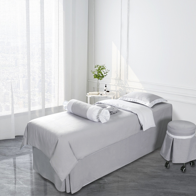 Neljaosaline voodikattete komplekt polüestrist, reaktiivne trükkimine ja värvimine, kohandatav, bränd Orange at Ease