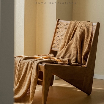 Хавлиено одеяло, еднотонен модел, стил лукс лайт, раздел: Други одеяла и поларени одеяла