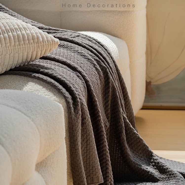 Хавлиено одеяло, еднотонен модел, стил лукс лайт, раздел: Други одеяла и поларени одеяла