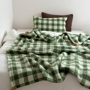 Geometrinio rašto dvipusė pledas, visų metų laikams, poliesteris, pirmos klasės kokybė, šiuolaikiškas paprastumas