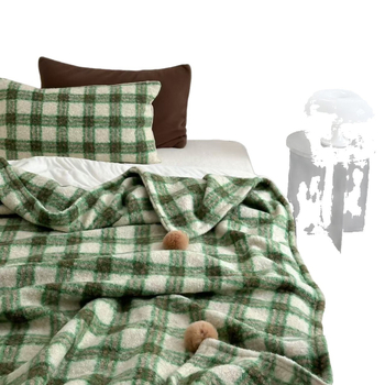 Geometrinio rašto dvipusė pledas, visų metų laikams, poliesteris, pirmos klasės kokybė, šiuolaikiškas paprastumas