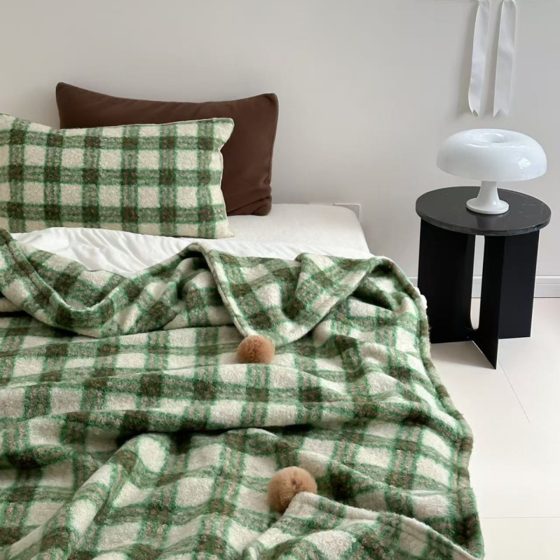 Geometrinio rašto dvipusė pledas, visų metų laikams, poliesteris, pirmos klasės kokybė, šiuolaikiškas paprastumas