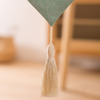 Moderna minimalistička stolna zastavica – pamuk i lan, 80% pamuk, 20% lan, prilagodljiva obrada, brend Wuyang Home Textile