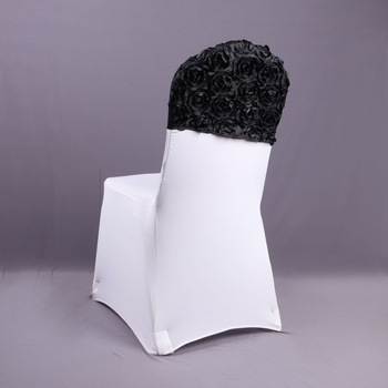 Pulmade jaoks mõeldud tooli seljatoe kate roosi motiiviga – segamaterjal, elastne õmblus, hotellikvaliteet, ühekordse sobivus, litsentsiga erimärgiga