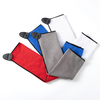 Prosop de golf din microfibră, 400 gsm, fibre amestecate, imprimare logo disponibilă, uscare rapidă și absorbție ridicată