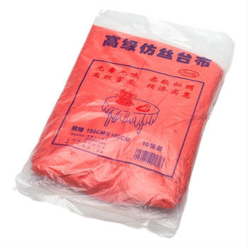 Еднократна покривка за маса от полиетилен (PE); неразградима; категория: еднократна покривка за маса