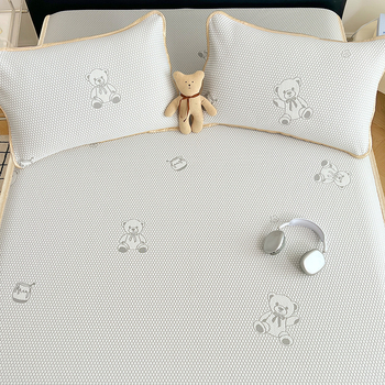 Jääsiidist voodi komplekti, volditav, kaasaegne minimalistlik stiil, tikand