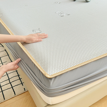 Jääsiidist voodi komplekti, volditav, kaasaegne minimalistlik stiil, tikand