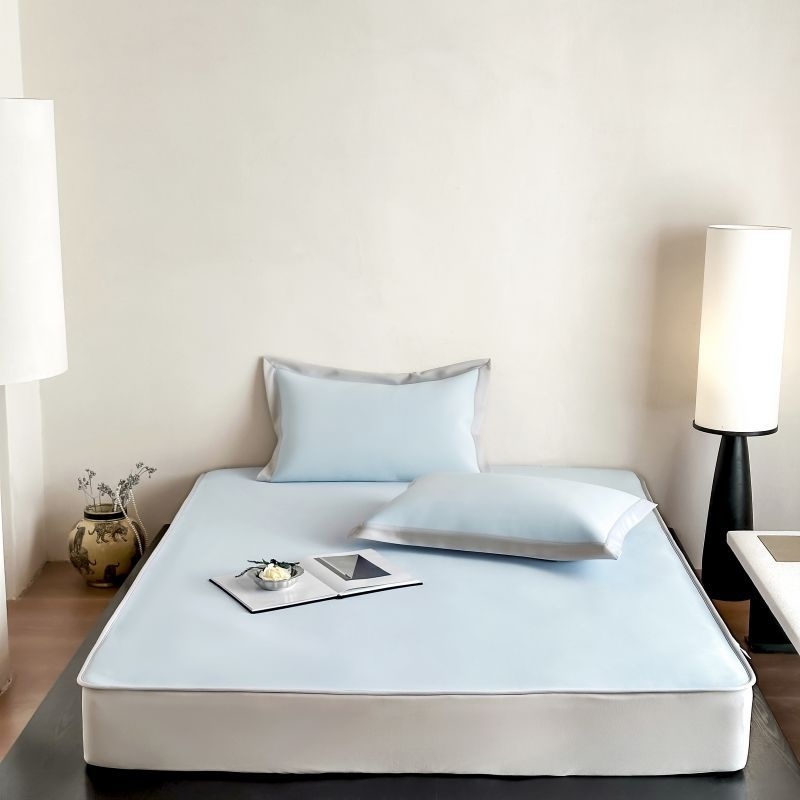 Trodijelni set od ledene svile – sklopivi, minimalistički dizajn, tiskana tkanina, strojno pranje