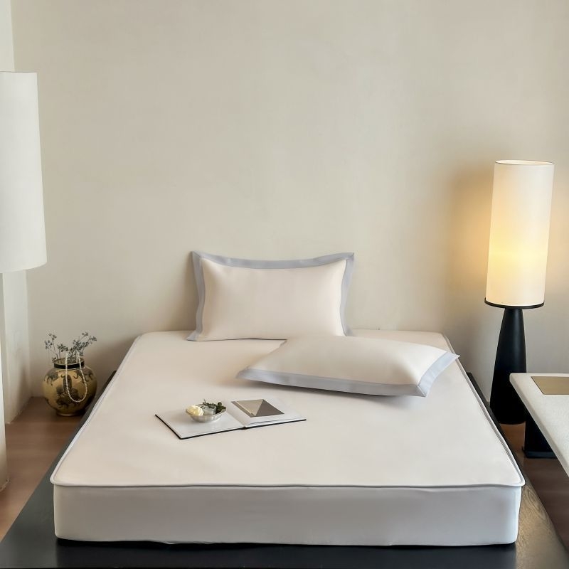 Trodijelni set od ledene svile – sklopivi, minimalistički dizajn, tiskana tkanina, strojno pranje