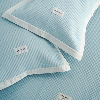 Ice Silk Cool Mat rinkinys su džakardo audimu, viskozės pluoštas lovai — Modelis F99MJ7567MS698