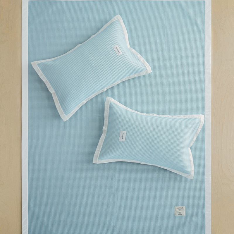 Ice Silk Cool Mat rinkinys su džakardo audimu, viskozės pluoštas lovai — Modelis F99MJ7567MS698