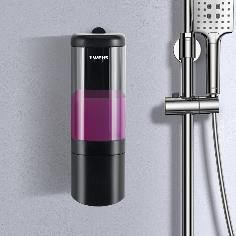 Стенно монтиран безпробивен дозатор за шампоан и душ гел, за течен сапун за съдове и дезинфектант за ръце — CE сертифициран