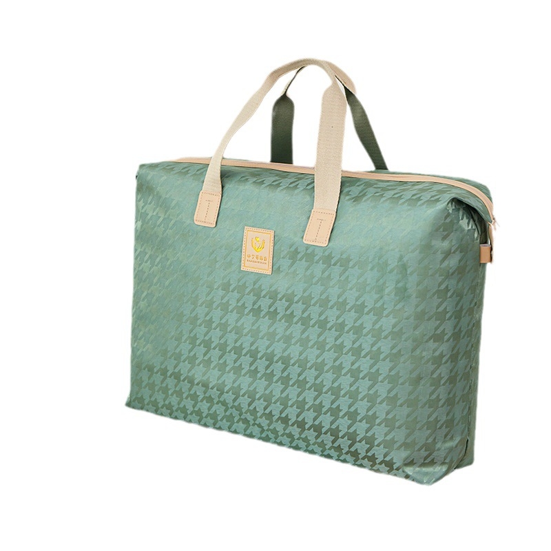 Oxford auduma gultas veļas uzglabāšanas soma ar rāvējslēdzēju, stingra pamatne, tolerancija ±1 cm