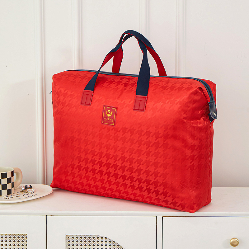 Oxford auduma gultas veļas uzglabāšanas soma ar rāvējslēdzēju, stingra pamatne, tolerancija ±1 cm