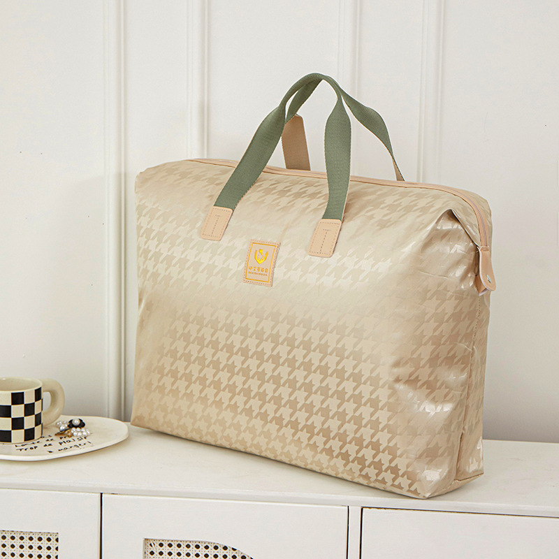 Oxford auduma gultas veļas uzglabāšanas soma ar rāvējslēdzēju, stingra pamatne, tolerancija ±1 cm