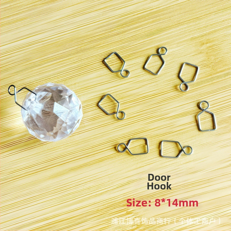 Nerūsējošā tērauda aizkaru āķis, moderns minimālisma stils, modelis A142.