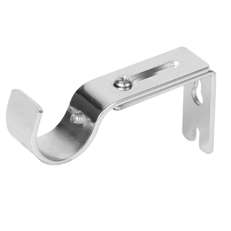 Držač za zavjesu šipku, model 01; željezo; jednostavan tip; pogodan za viseće zavjese; moderni stil jednostavnosti