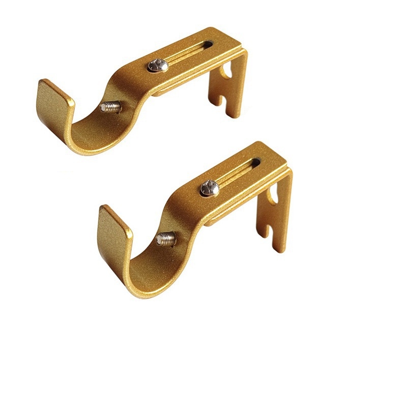 Držač za zavjesu šipku, model 01; željezo; jednostavan tip; pogodan za viseće zavjese; moderni stil jednostavnosti