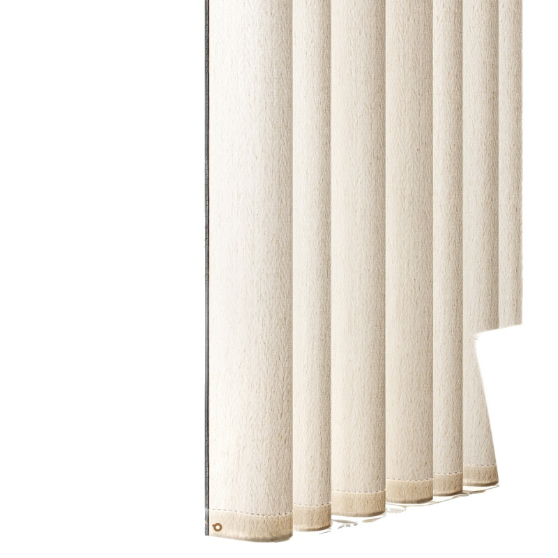 Lina dušas aizkars modernai vannas istabai, melns lina malas raksts, pielāgojama, zīmols Futuristic